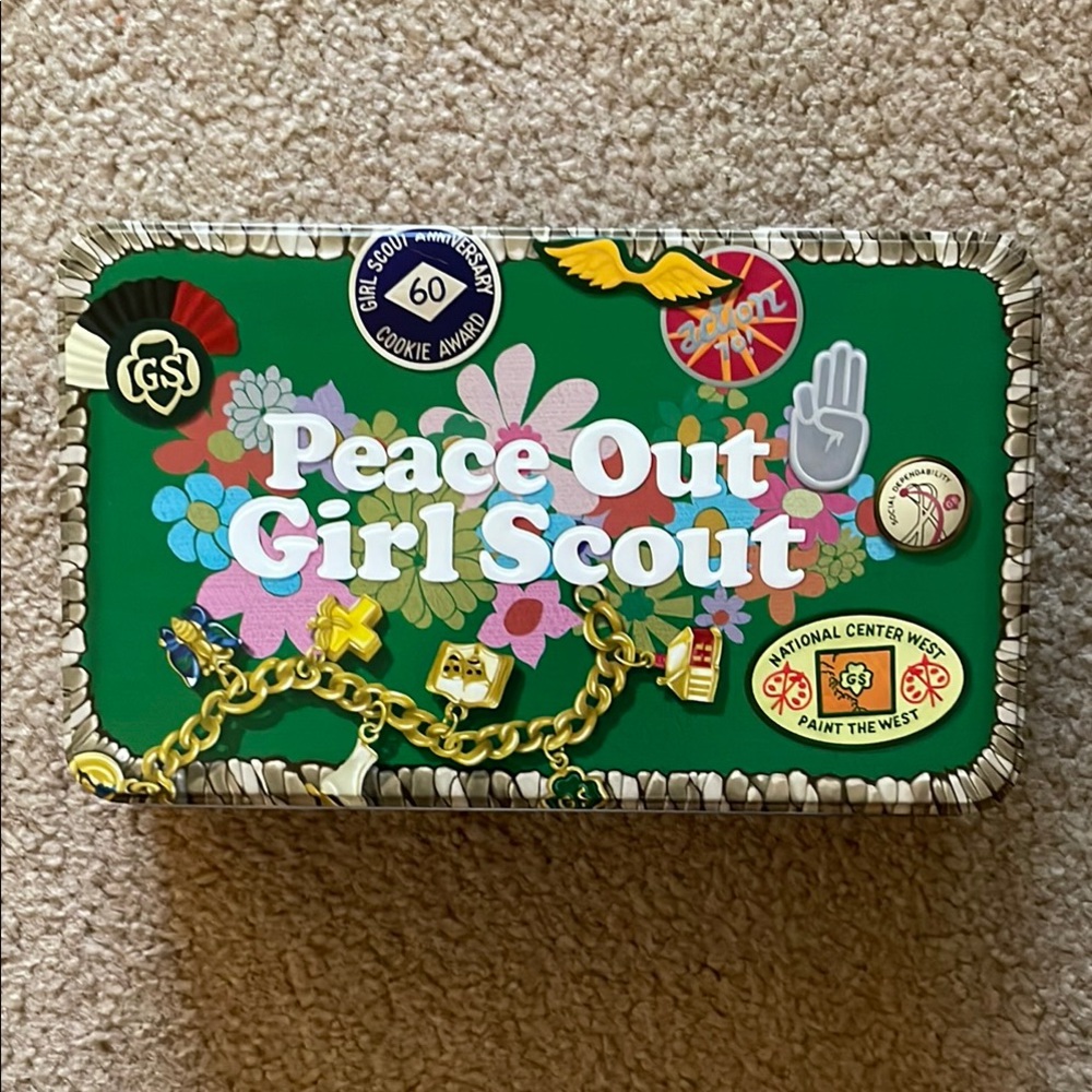 2023 “Peace Out Girl Scout” Tin
